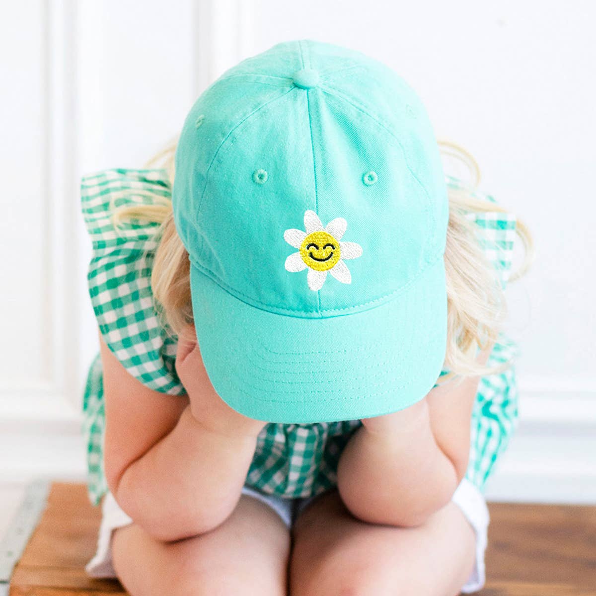 Daisy Smile Mint Kid's Cap
