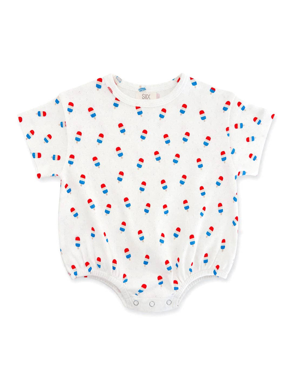 Organic Cotton T-Shirt Bubble- Popsicle Print (Low Stock!)