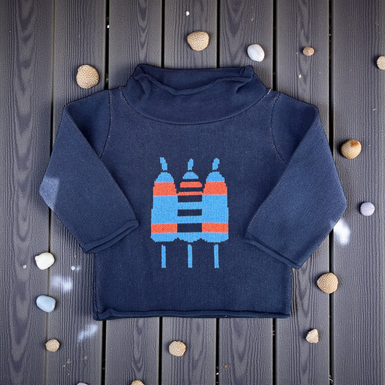 Premium Yarn Buoy Baby Sweater