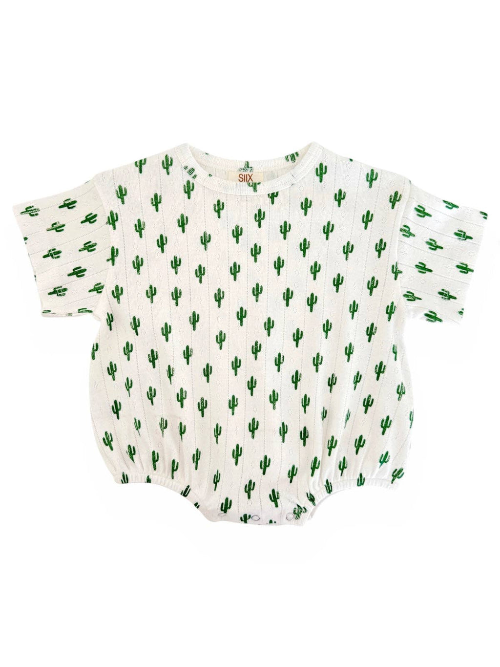 Organic Cotton T-Shirt Bubble- Cactus Print