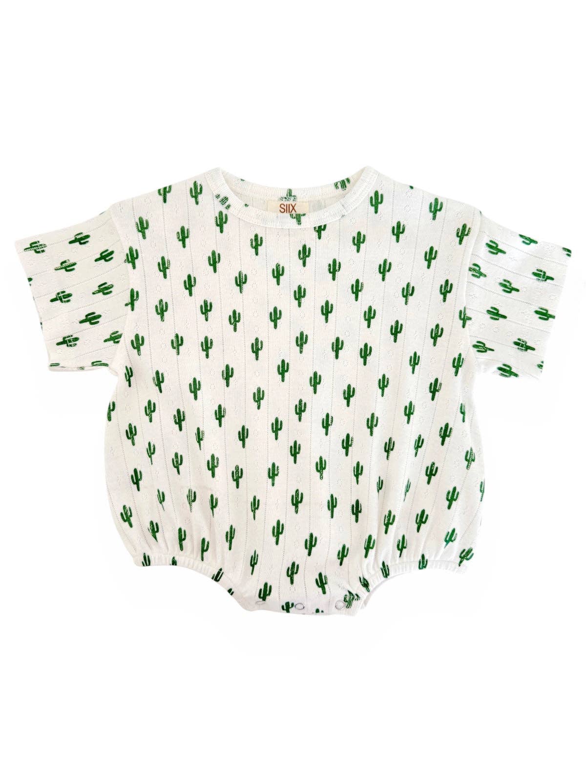 Organic Cotton T-Shirt Bubble- Cactus Print