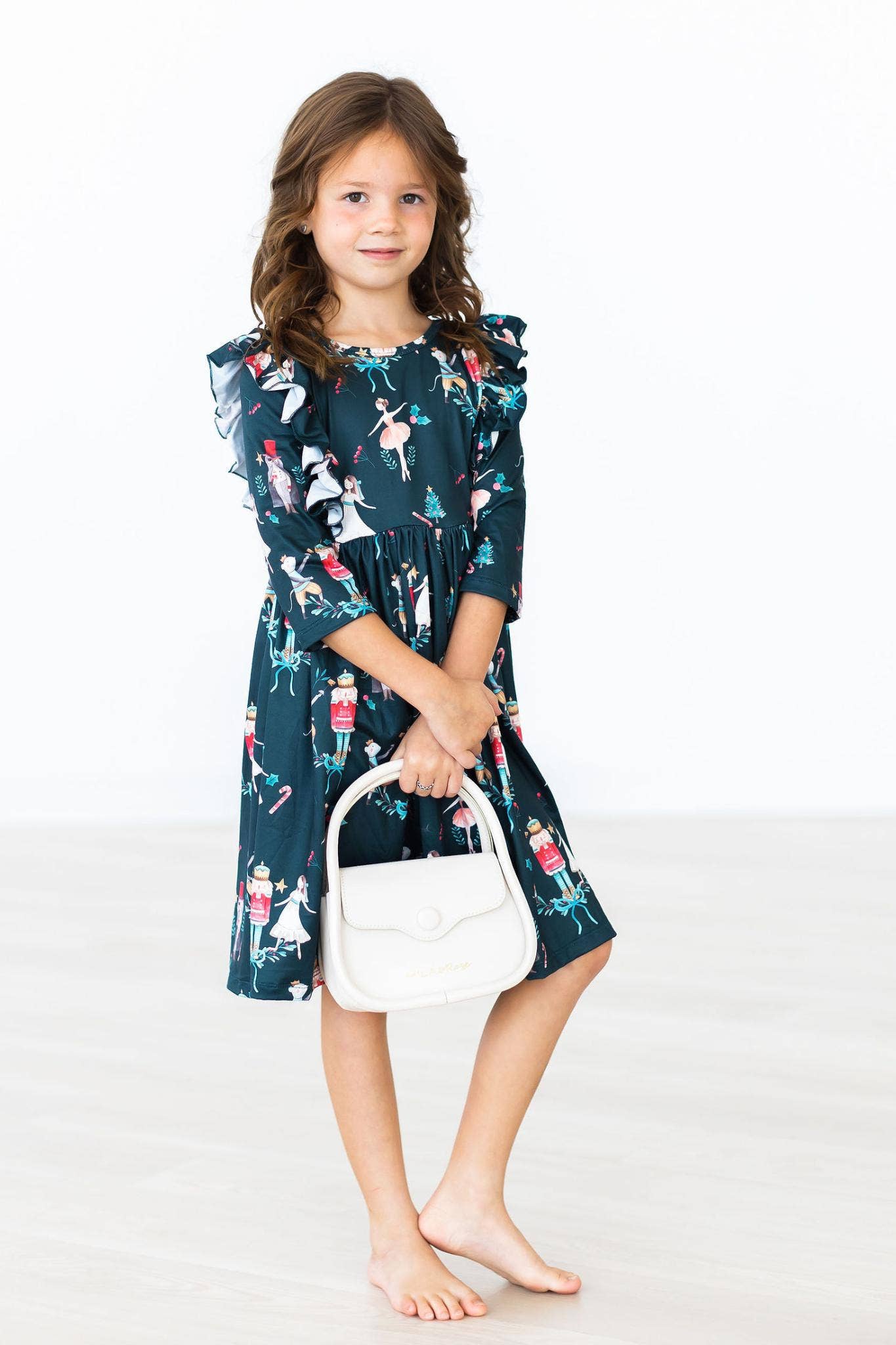 Nutcracker Ruffle Twirl Dress