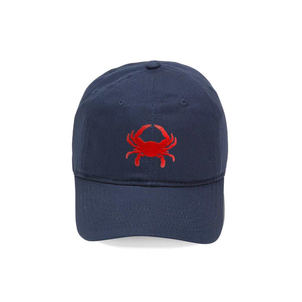 Crab Embroidered Kid's Cap