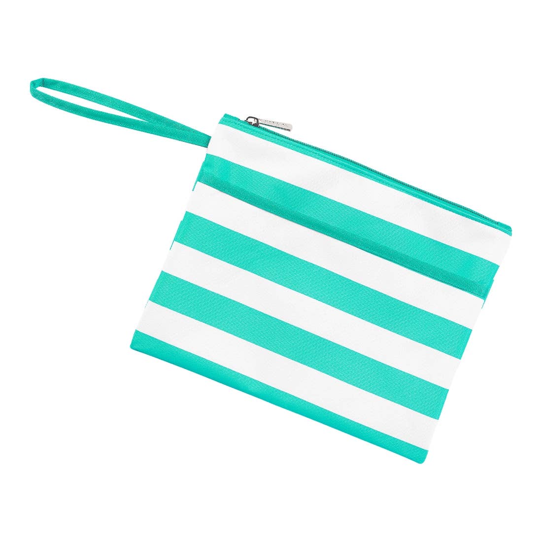 Aqua Stripe Wet Bag