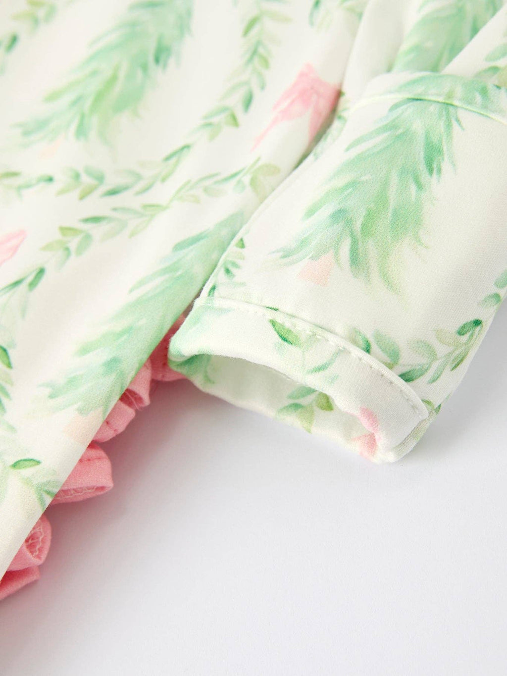 Christmas Tree Wreath Long Sleeve Zip Baby Girls Romper