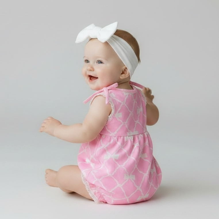 Pink Bow Print Bubble (Last One!)