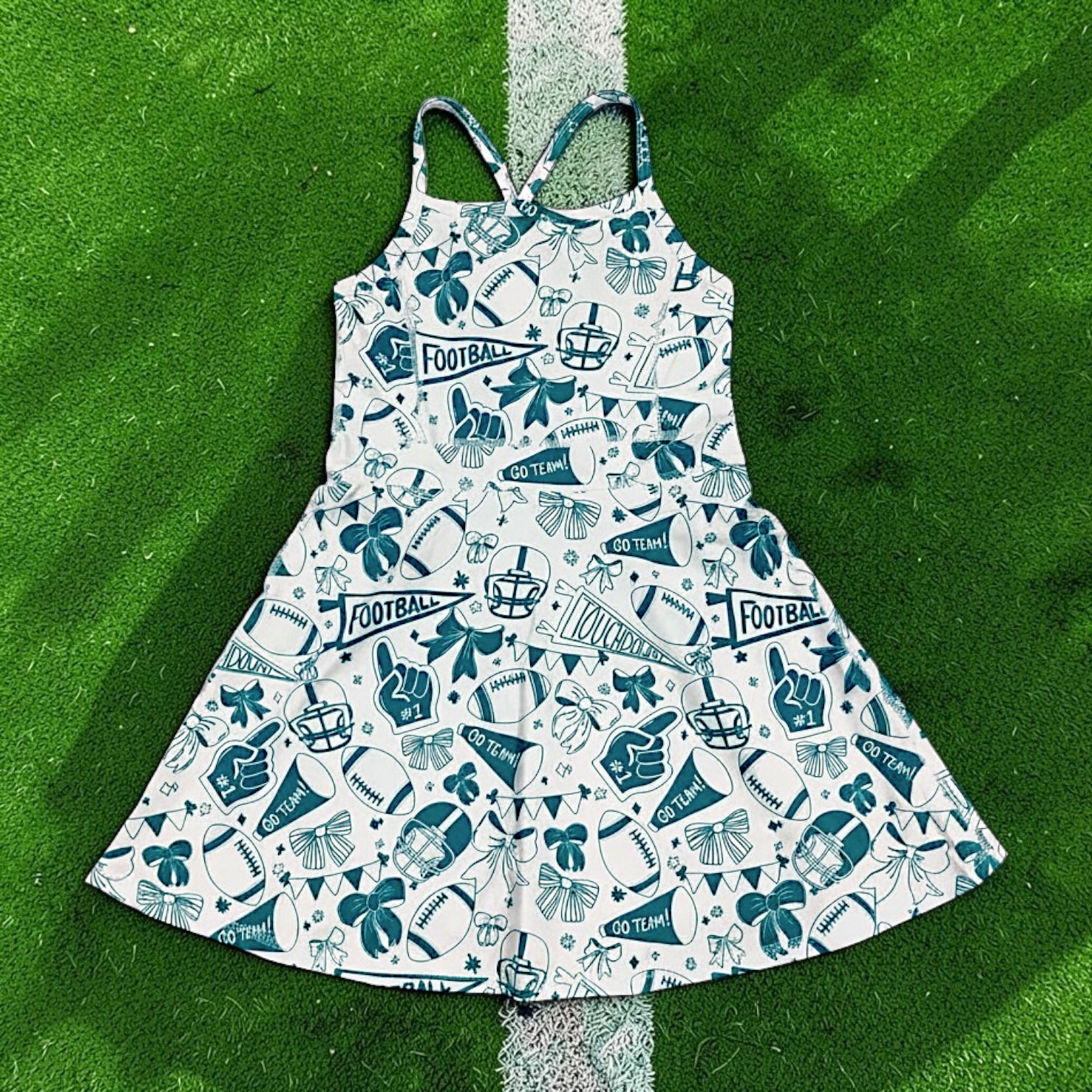 CCU Teal Athletic Dress