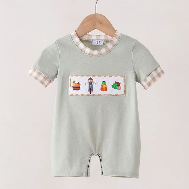 Autumn Sage Boys Romper