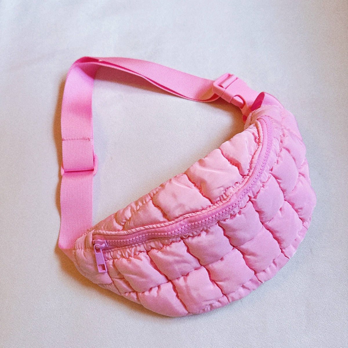 Perfect Pink Puffy Sling Bag