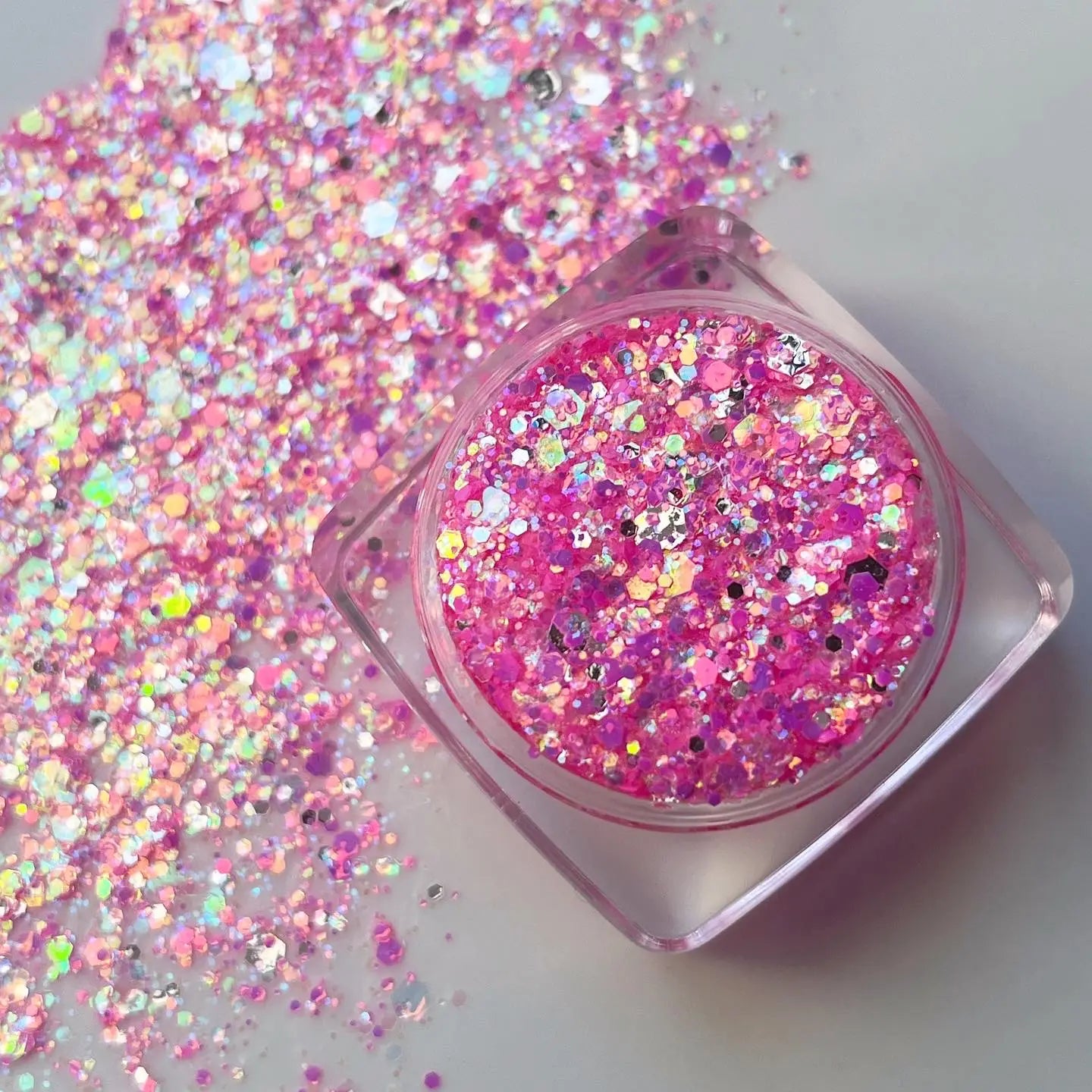 Barbie Girl Pink Face & Hair Glitter