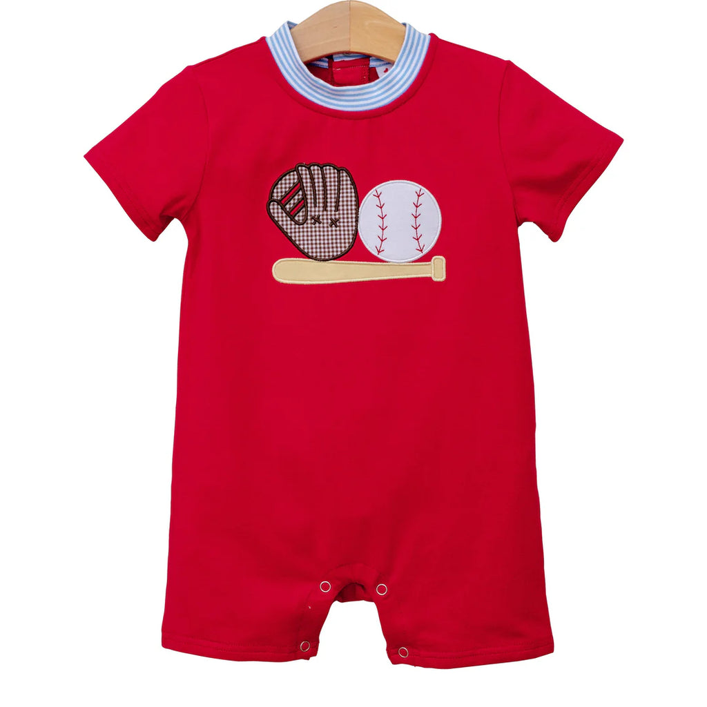 Boy's Baseball Romper