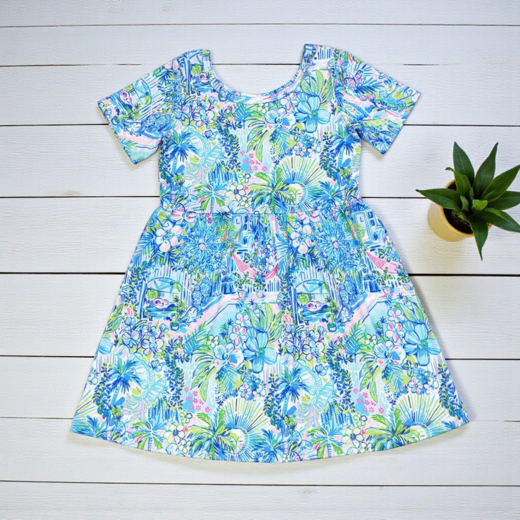 Vibrant Blue Getaway Dress