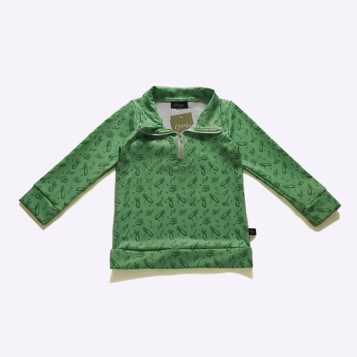 Golf Greens Boy Quarter Zip