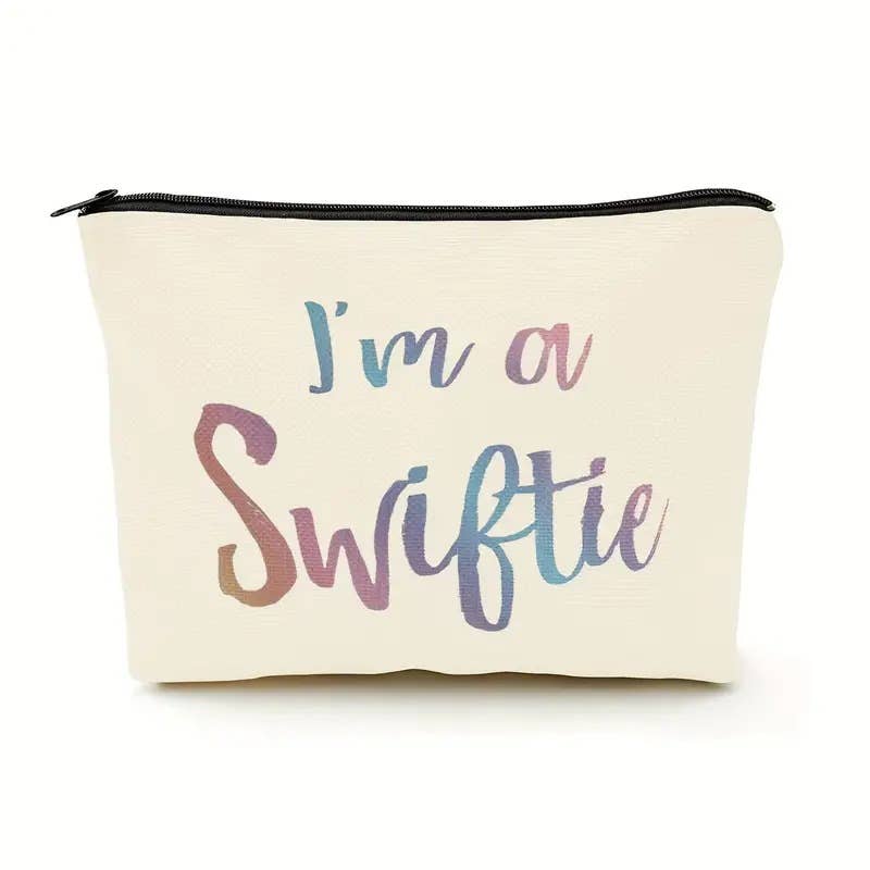 Swiftie Linen Cosmetic Bag/Small Pouch