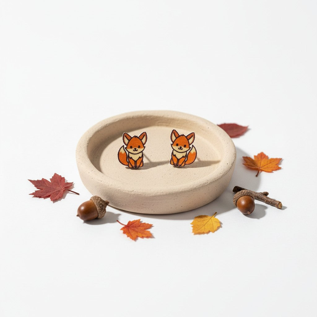 Fox Stud Earrings