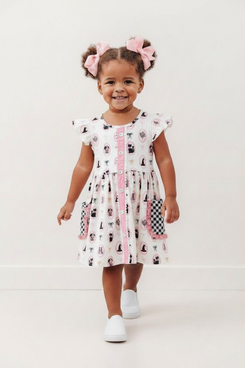 Halloween Boo-tique Pocket Dress