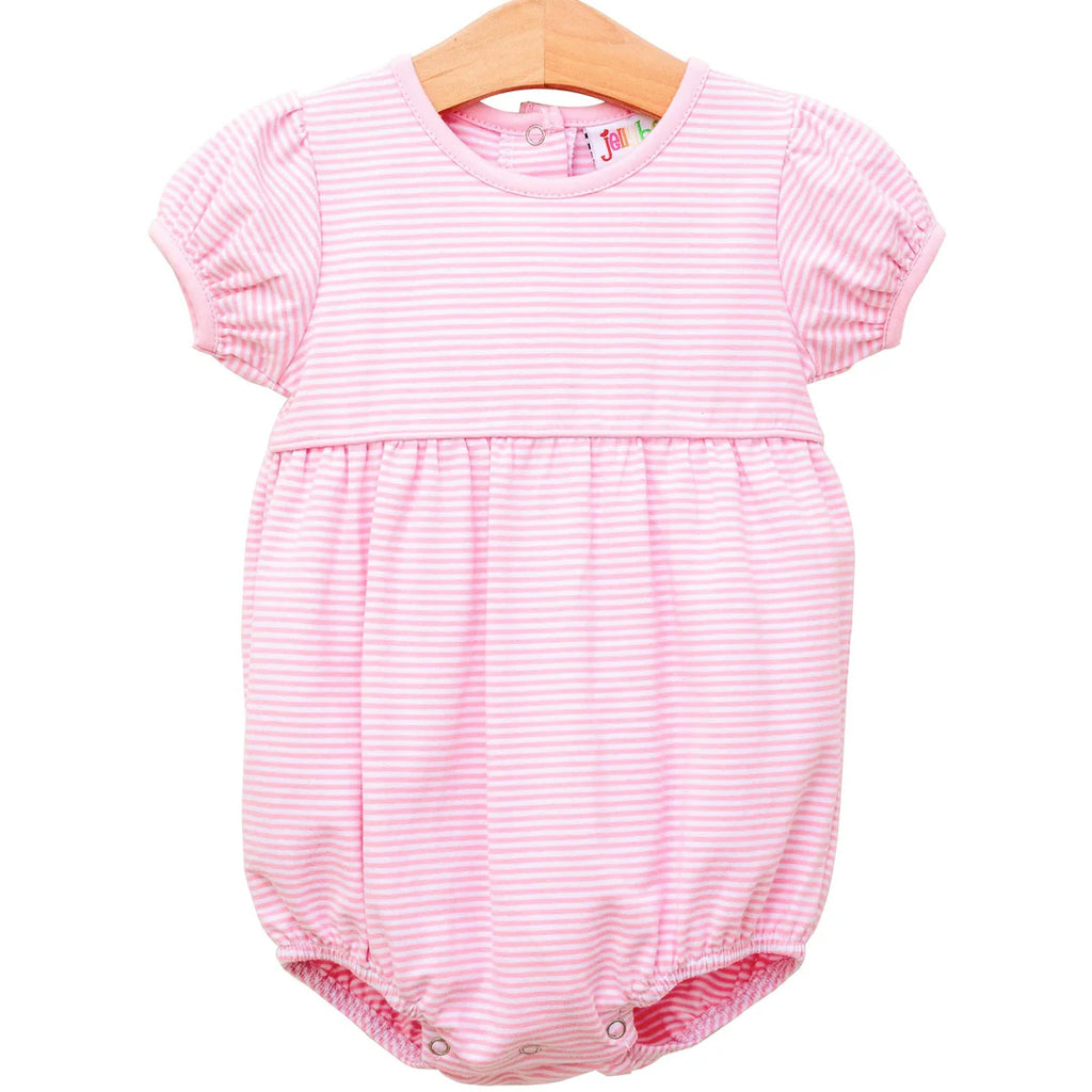 Pink Stripe Girl's Bubble