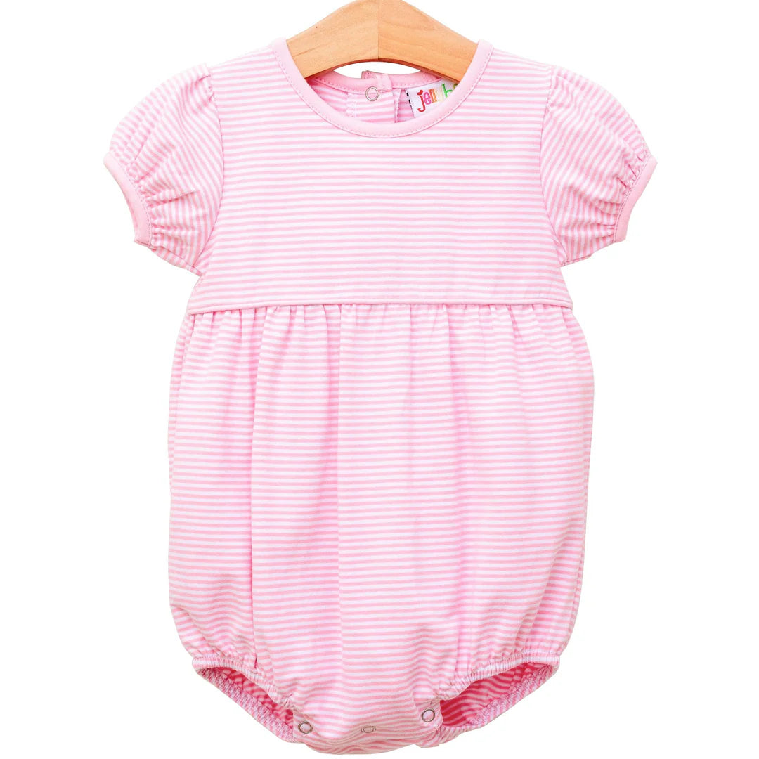 Pink Stripe Girl's Bubble