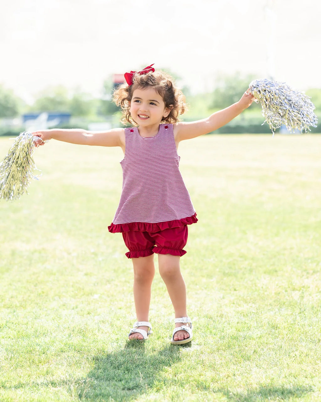 Garnet Stripe Cheer Set
