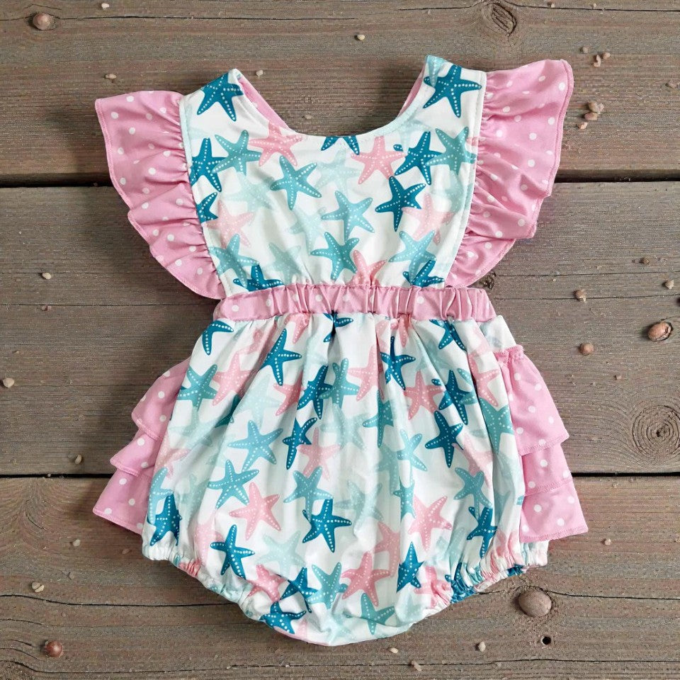 Starfish Ruffle Sunsuit