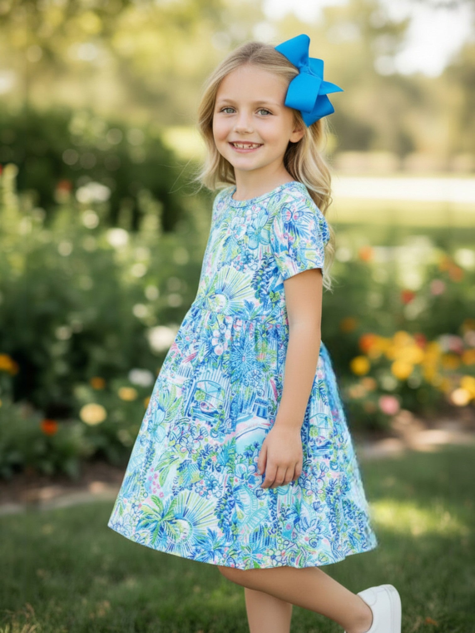 Vibrant Blue Getaway Dress